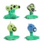 1pcs 17cm Plants vs Zombies Threepeater Gatling Pea Peashooter Plush Doll
