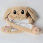 60CM Pokemon Eevee hat Ears Will Move Headband Decorative Winter Protection Rabbit