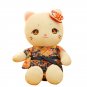 Kimono Cats Plush Pink Blue Cat Stuffed Plushie Animal with Japanese Clothes Style