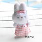 creative New Delicious Peach Rabbit pendant pretty decoration soft keychain doll christmas
