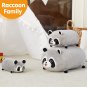 Athoinsu Cute Raccoon Plush Throw Pillow Soft Comfortable Children's Plush Toy