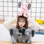 Elephant Plush Toys Baby Room Decorative Stuffed Dolls for Slepping 25cm Kawaii Animal