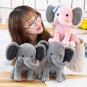 Elephant Plush Toys Baby Room Decorative Stuffed Dolls for Slepping 25cm Kawaii Animal