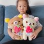 Kawaii Anime Rilakkuma Peluche Plush Schoolbag Character Plush Toy Animal Bear