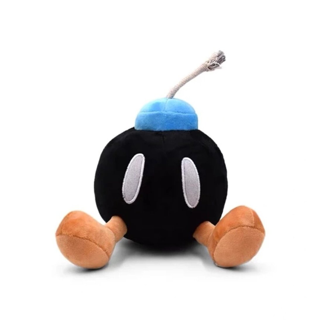 Anime Game Luma Chico Cartoon Black Bomb White Ghost Plush Doll Stuffed Animals
