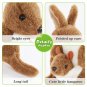 Athoinsu Cute Stuffed Animal Kangaroo Doll Throw Pillows Plush Toys Soft Children's Birthday