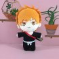 Anime BLEACH Kuchiki Byakuya Kurosaki ichigo Cosplay Plush Doll Toy 20cm Cute Soft
