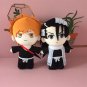 Anime BLEACH Kuchiki Byakuya Kurosaki ichigo Cosplay Plush Doll Toy 20cm Cute Soft