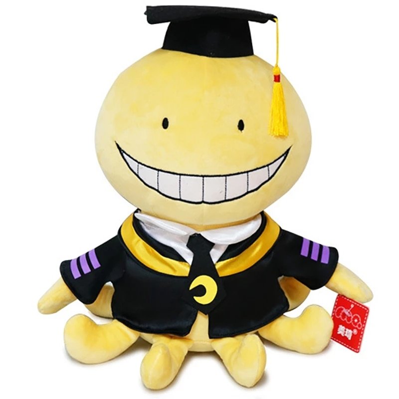 Cute Octopus doll Korosensei Koro Sensei Teacher Plush Stuffed Toys Cartoon Animals