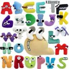 26 Style Alphabet Lore Plush Toys English Letter Plushie Education Doll for Kids and Adults