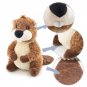 25cm Simulation Wombat Plush Toys Stuffed Wild Animal Beaver Porcellus Mouse Dolls
