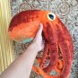 Simulation Orange Octopus Baby Kids Children Stuffed Plush Toy For Birthday Gift Sea Animals
