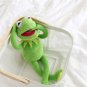 Kermit Plush Toy Kawaii Frogs Doll Stuffed Animal Soft Stuffed Toy Christmas Holiday Gift for Kids