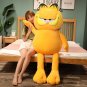 120cm Garfield Fat Angry Cat Plush Toy Animals Lazy Foolishly Tiger Skin Simulation Ugly