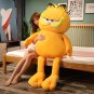 120cm Garfield Fat Angry Cat Plush Toy Animals Lazy Foolishly Tiger Skin Simulation Ugly