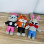 Horror Game Mr. Hopp's Playhouse 2 Plush Toy Mr Hopp Rabbit Mr Stripes Tiger Miss Bo Panda