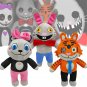 Horror Game Mr. Hopp's Playhouse 2 Plush Toy Mr Hopp Rabbit Mr Stripes Tiger Miss Bo Panda