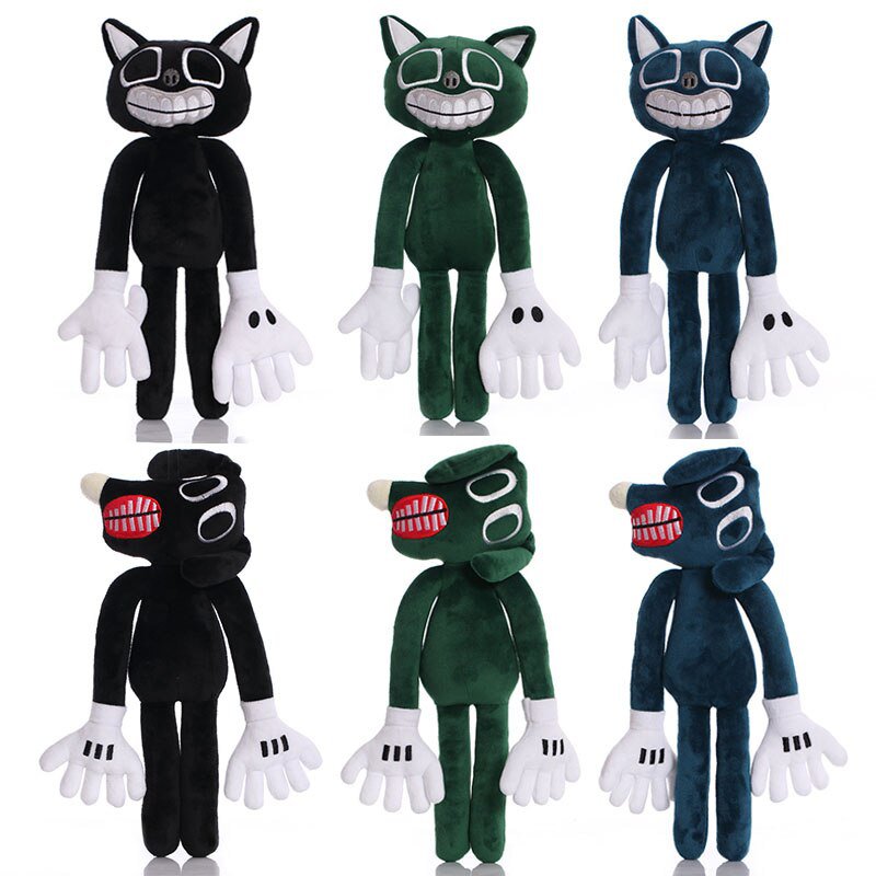 37cm Anime Big Siren Head Plush Doll Toys Scary Sirenhead Cat Animal