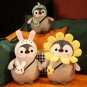 35cm Sunflower Penguin Plush Toy Penguin Soft Toy Penguin Stuffed Animals Doll