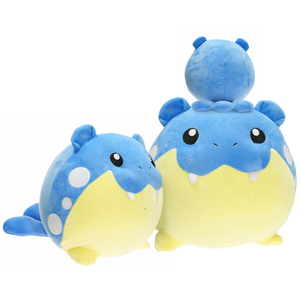 Spheal Plush Soft Big Size Spheal Pokemon Stuffed Toy Kawaii Seal Peluche Doll Children's