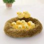 30CM Stuffed Chicken Doll Plush Toys Pretend Kid's Early Education Home Decoration