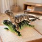 Stuffed Lifelike Lizard Plush Toy Simulation Wild Reptile Chameleon Doll Pet Toys Home