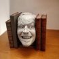 Sculpture of The Shining Bookend Library Here's Johnny Figurine Resin Craft
