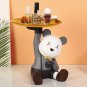 Cute Bear Figurines Resin Ornaments Sculpture For Home Decoration Living Room