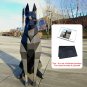 Doberman 3D Animal Sculpture Paper Model DIY Handmade Papercraft Figurines Bedroom