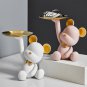 Nordic Bear Storage Tray Creative Figurines Ornaments Living Room Porch