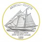 1839 AMISTAD CINQUE Sailing Challenge Coin ROGER BALDWIN Metal Commemorative