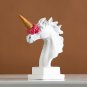 Ice Cream Unicorn Sculpture Fun Home Decor Resin Statue Livingroom Decoration