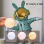 36cm Astronaut Night Light Resin Statue Decoration Bedroom Bedside Children's Room