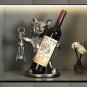Dog Statue Wine-bottle Holder for Table Decoration Nordic Animal Home Deco
