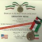 Exquisite Gulf War Metal Medal Vintage Kuwait Liberation Medal Classic Military Commemorative