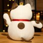 25/35cm Cute cat Plush Toys Stuffed Soft animal Plush Pillow Creative Bell Lucky Cat Gifts Doll
