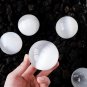 1PC Natural Stone White Selenite Ball Crystal Sphere Healing Gemstone FengShui Home Decor