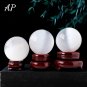 1PC Natural Stone White Selenite Ball Crystal Sphere Healing Gemstone FengShui Home Decor