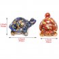 50MM Resin Turtle Statue Healing Crystals Tumbled Stones Sculpture Reiki Pocket Animals