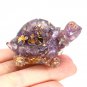 50MM Resin Turtle Statue Healing Crystals Tumbled Stones Sculpture Reiki Pocket Animals