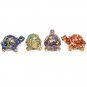 50MM Resin Turtle Statue Healing Crystals Tumbled Stones Sculpture Reiki Pocket Animals