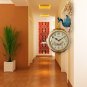 Simple Peacock Wall Clocks Chinese Style Creative Minimalist Wall Watch Restaurant Luxury