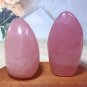 Natural Crystals Rose Quartz Free Form Flame Healing Stone High Quality Room Decor Home