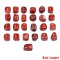 Runes Stones 25Pcs/Set Natural Irregular Tumbled Gems Energy Quartz Healing Crystals