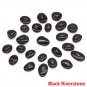 Runes Stones 25Pcs/Set Natural Irregular Tumbled Gems Energy Quartz Healing Crystals