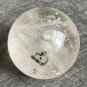 165g Natural Crystal Ball Green Phantom Decoration Polished Quartz Sphere Reiki Healing W26