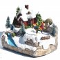 Winter Christmas Village Decoration Liuminated Animated Lighted Musical with Center Tree