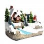 Winter Christmas Village Decoration Liuminated Animated Lighted Musical with Center Tree