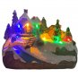 Winter Christmas Village Decoration Liuminated Animated Lighted Musical with Center Tree