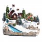 Winter Christmas Village Decoration Liuminated Animated Lighted Musical with Center Tree